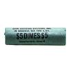 Image 3 : Original Bank Roll of (50) Brilliant Uncirculated 1960 Roosevelt Dime Coins