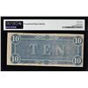 Image 2 : 1864 $10 Confederate States of America Note T-68 PMG Choice Uncirculated 63EPQ