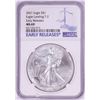 Image 1 : 2021 Type 2 $1 American Silver Eagle Coin NGC MS69 Early Releases