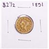 Image 1 : 1851 $2 1/2 Liberty Head Quarter Eagle Gold Coin
