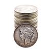 Image 1 : Roll of (20) 1934-D $1 Peace Silver Dollar Coins Circulated