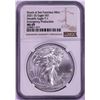 Image 1 : 2021-(S) Type 1 $1 American Silver Eagle Coin NGC MS69