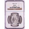 Image 1 : 1883-CC $1 Morgan Silver Dollar Coin NGC MS63