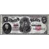 Image 1 : 1907 $5 Woodchopper Legal Tender Note