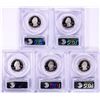 Image 2 : 2013-S Silver Proof National Parks Quarter (5) Coin Set PCGS PR69DCAM First Strike