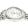 Image 8 : Rolex Mens Stainless Steel Silver Index Oyster Perpetual Datejust Wristwatch
