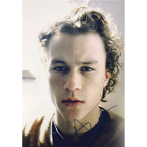 Heath Ledger Signed Photo