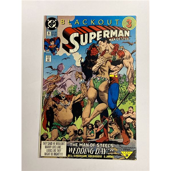 Superman #6 Vintage DC Comic Book