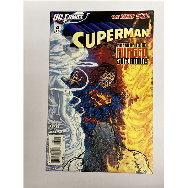 Superman #4 Vintage DC Comic Book
