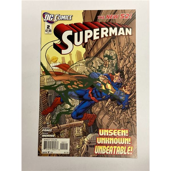 Superman #2 Vintage DC Comic Book