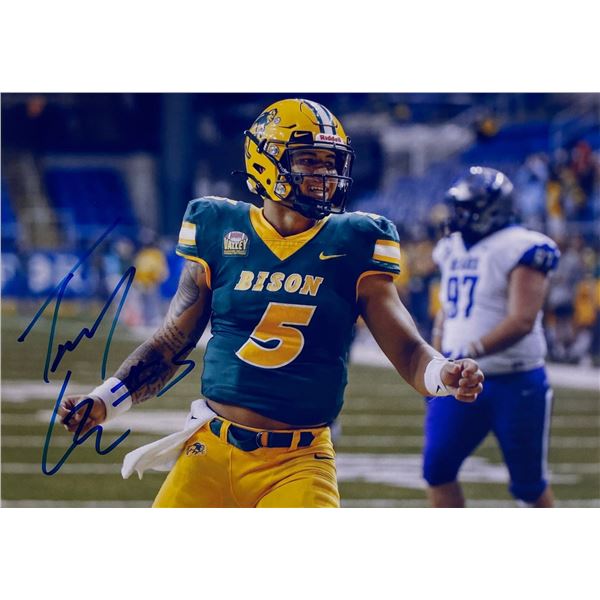 Autograph Signed Trey Lance Photo