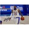 Image 1 : Autograph Signed Basketball LeBron James Photo