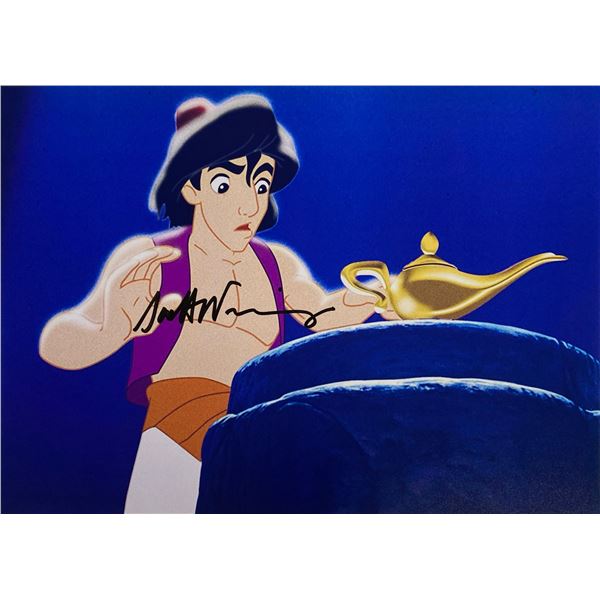 Autograph Signed Aladdin Scott Weinger Photo