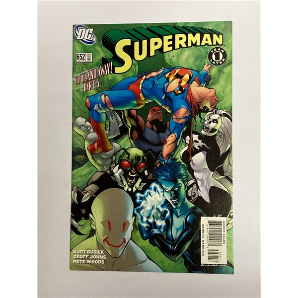 Superman #652 Vintage DC Comic Book
