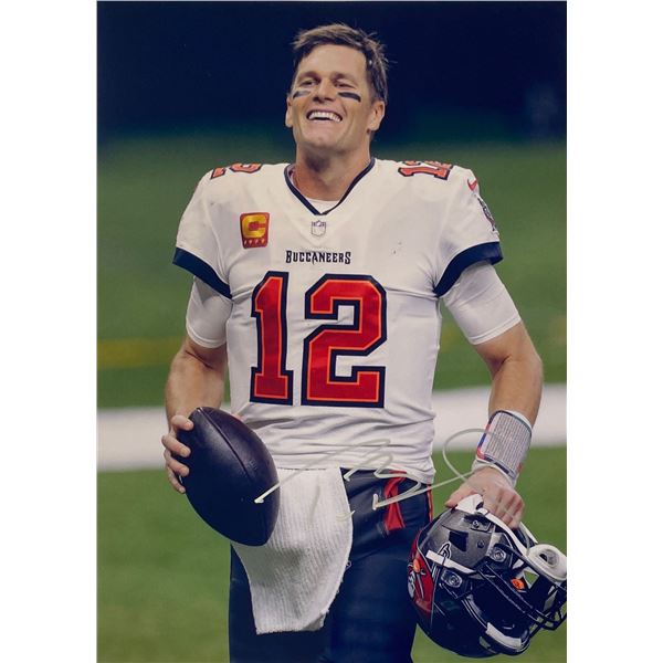 Autograph Signed Tom Brady Photo
