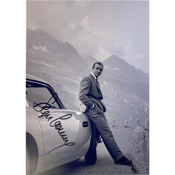 Signed James Bond Photo