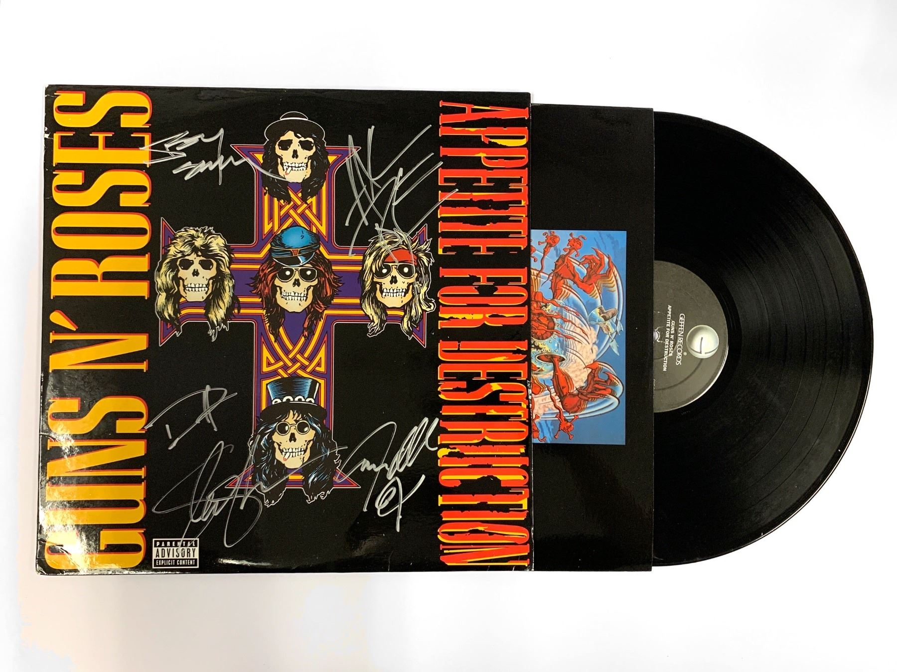 Autograph Guns N Roses Vinyl