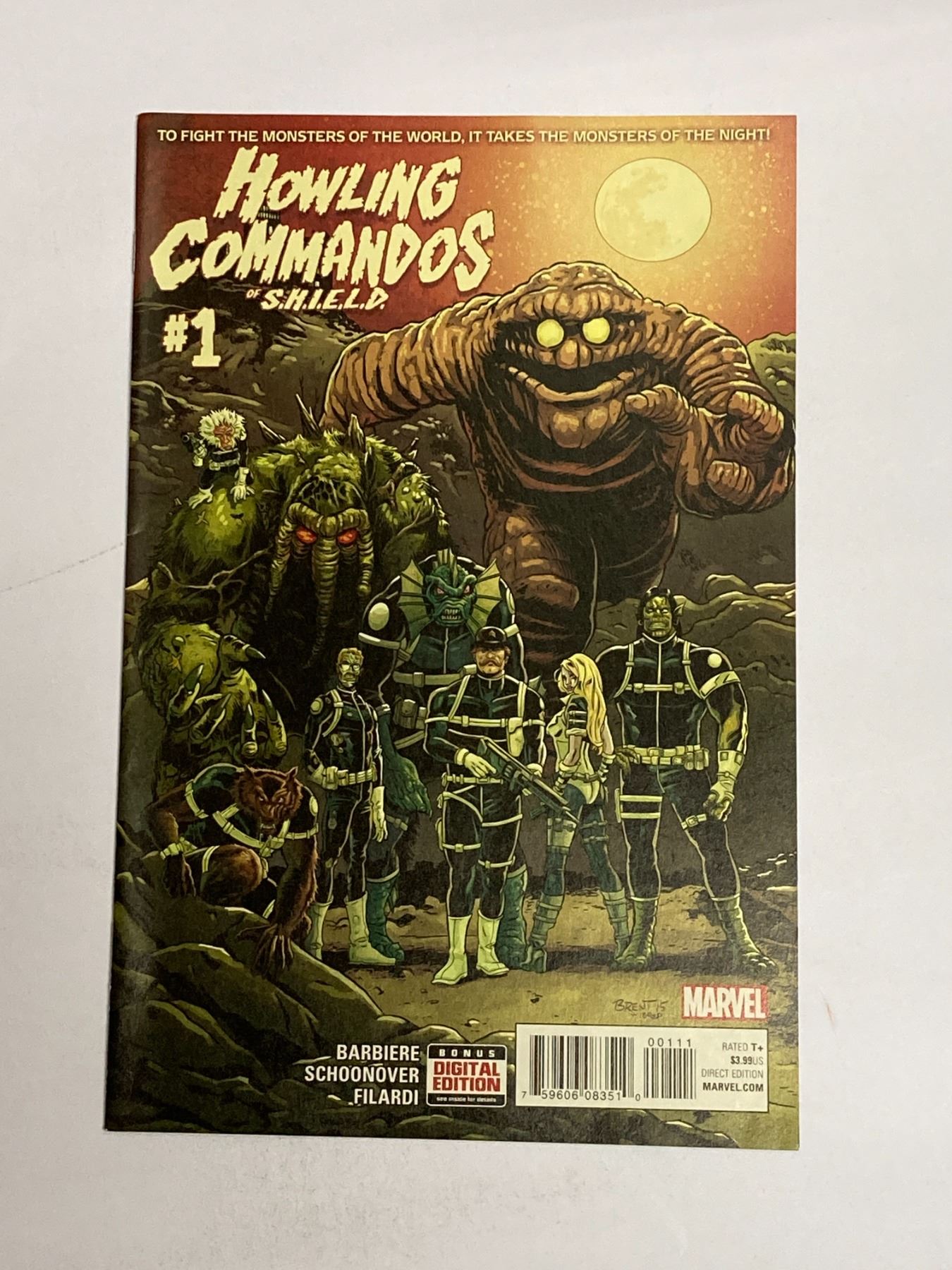 Howling Commandos Multiversal Howling Commandos #1 Marvel Vintage Comic Book