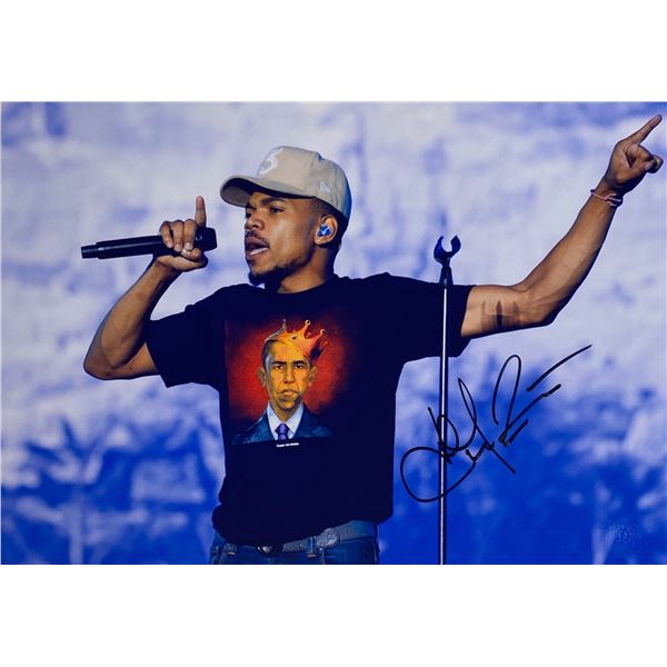 Autograph Signed Chance The Rapper Photo