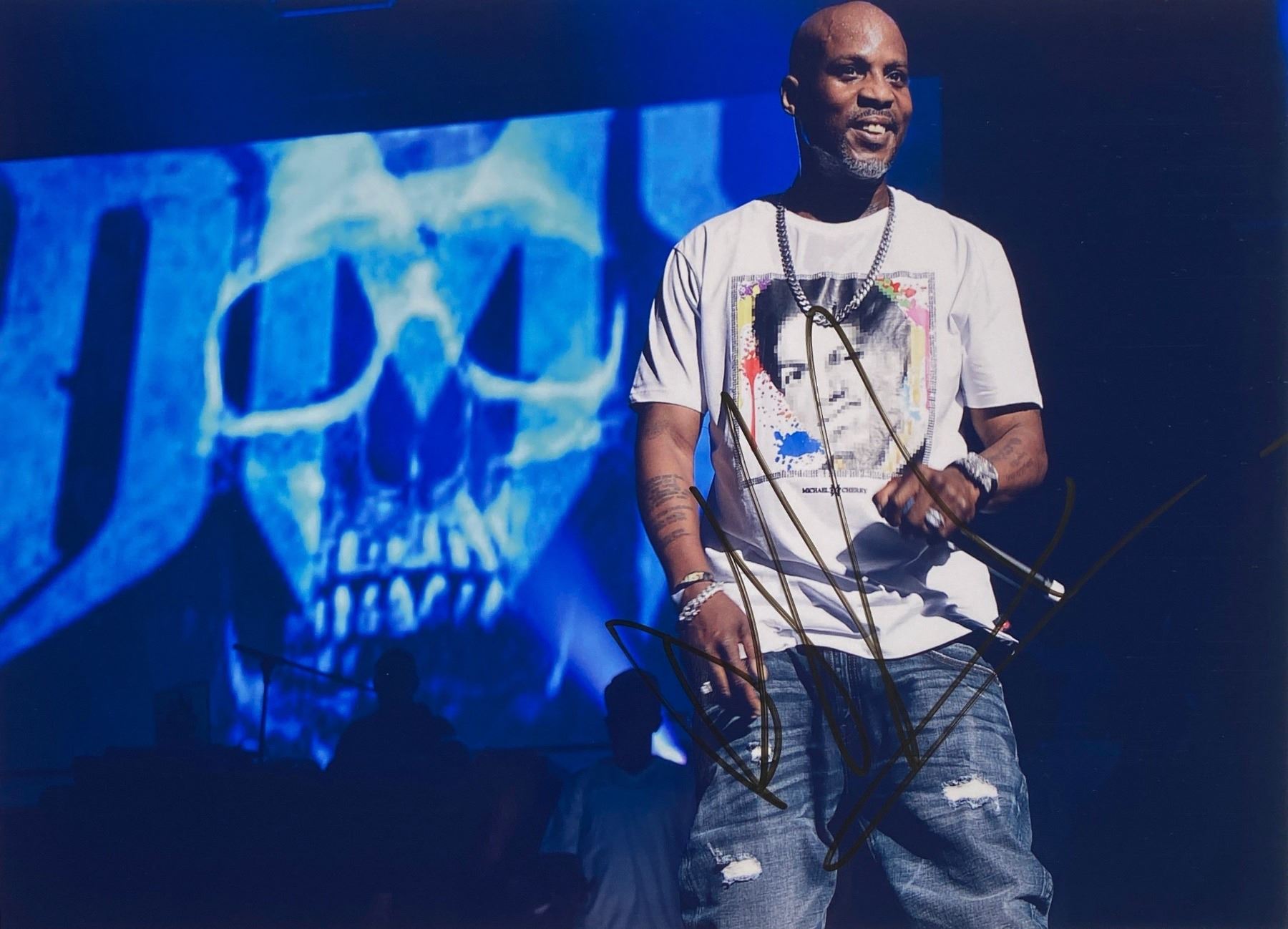 Dmx Rapper Signed Autograph Signed DMX Photo