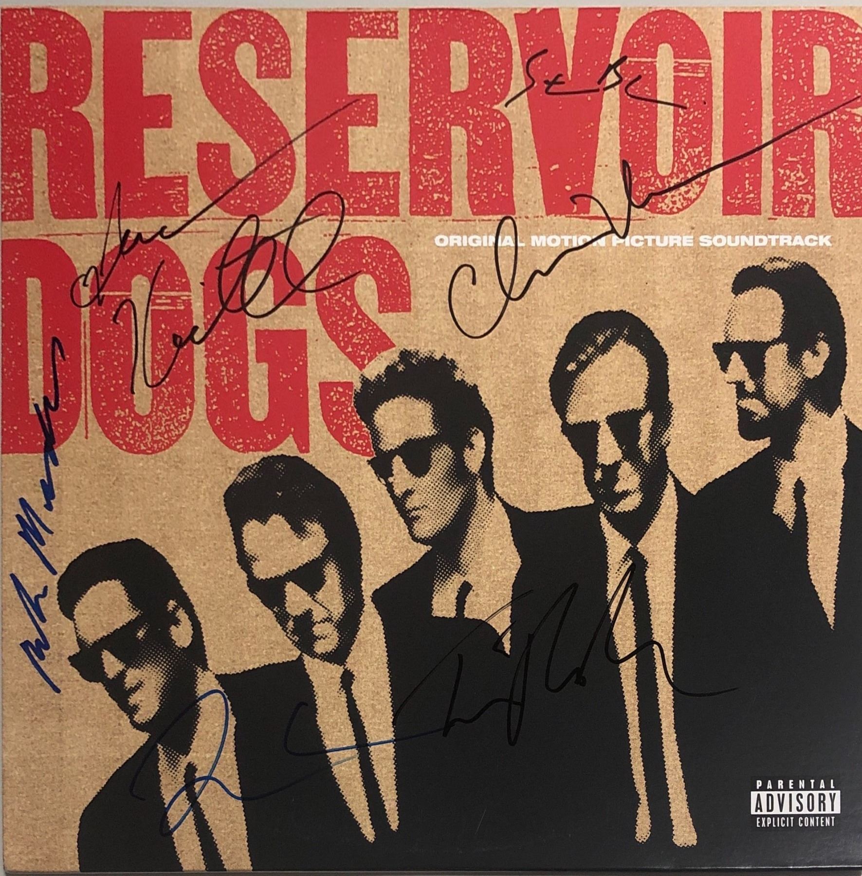 Harvey Keitel Autograph Signed Reservoir Dogs Tim Roth Vinyl