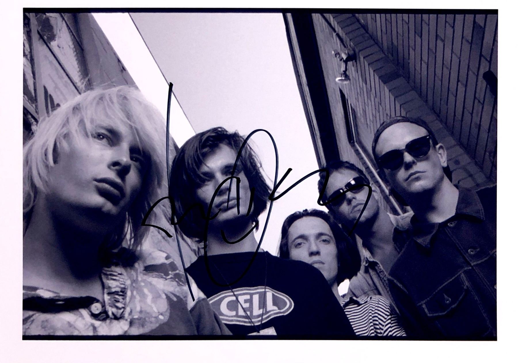 Radiohead Autograph Signed Photo