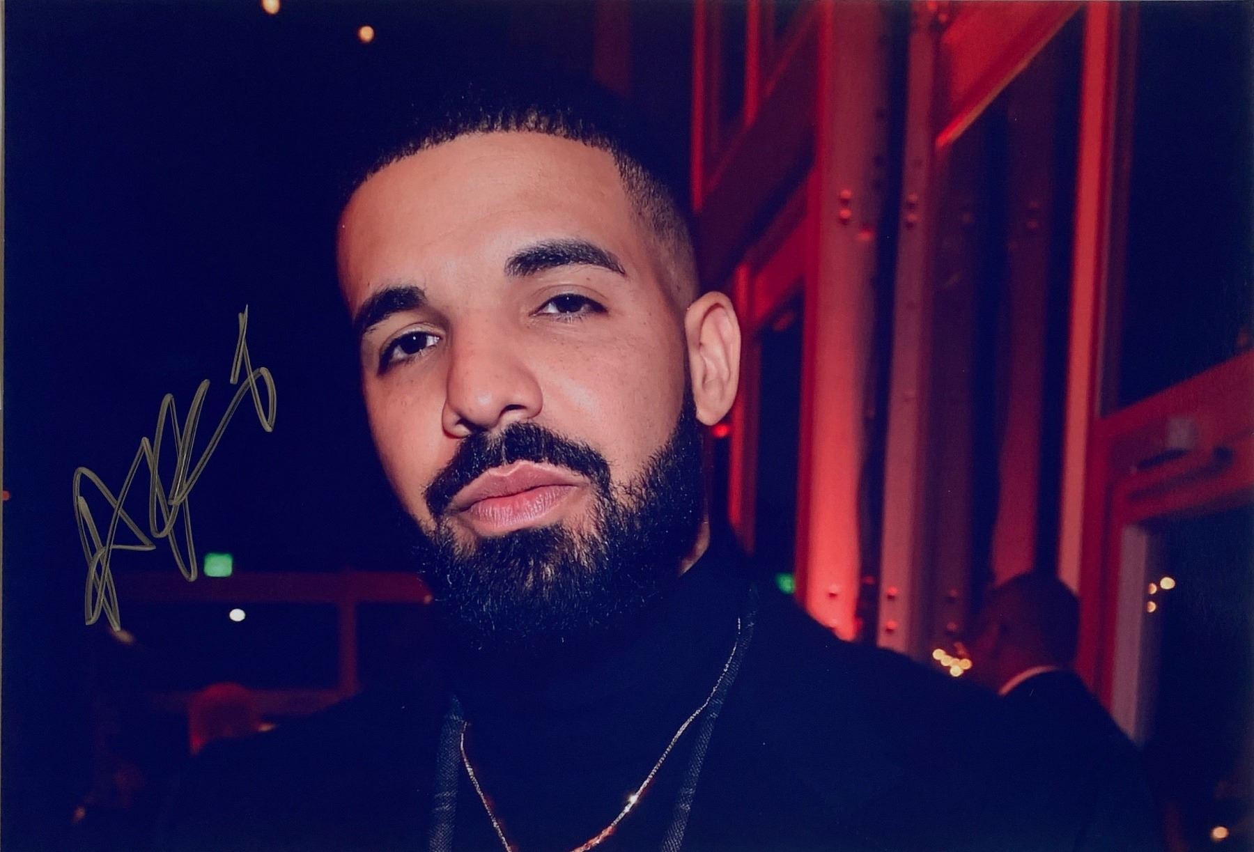 Autograph Signed Drake Photo