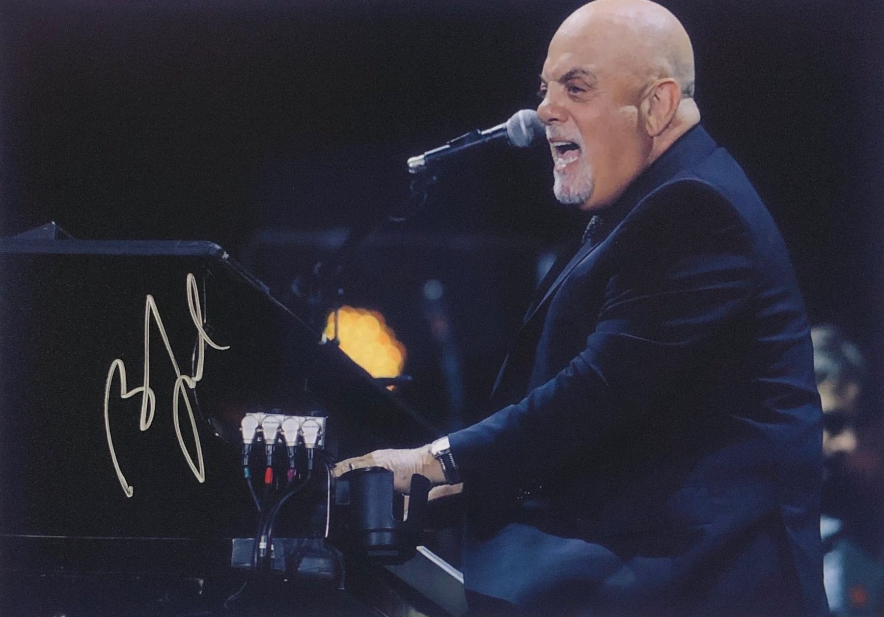 Billy Joel Photo Autograph Signed