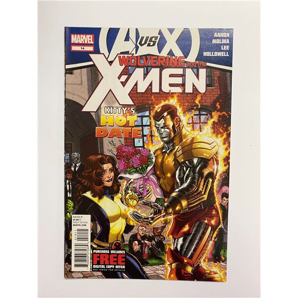 A Vs X #14 MARVEL Vintage Comic Book