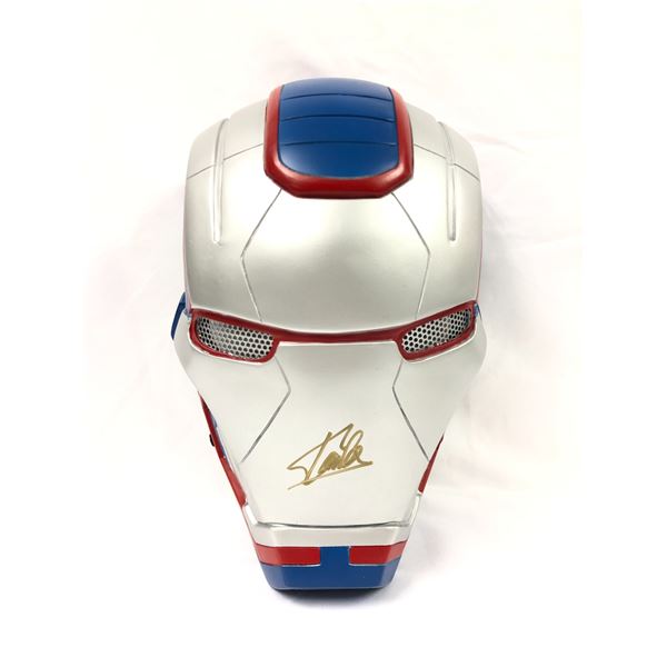 Stan Lee Autographed  Autograph Signed War Machine Mask