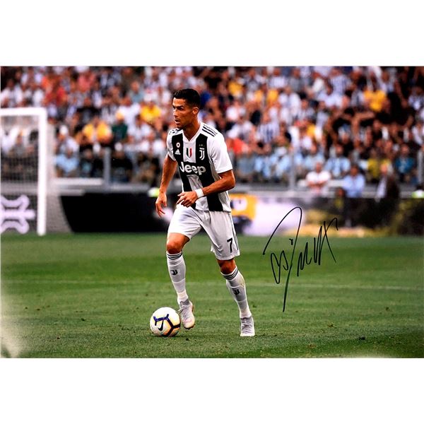 Cristiano Ronaldo Autograph  Autograph Signed Poster