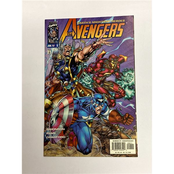 Avengers 8 Marvel Vintage Comic Book