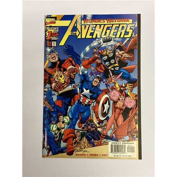 Avengers 1 Marvel Vintage Comic Book