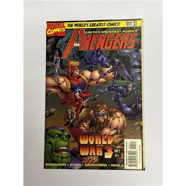 Avengers 13 Marvel Vintage Comic Book