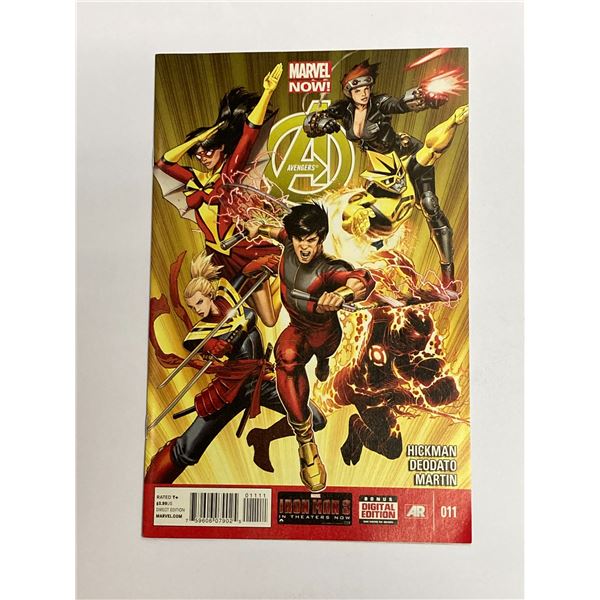 Avengers 11 Marvel Vintage Comic Book