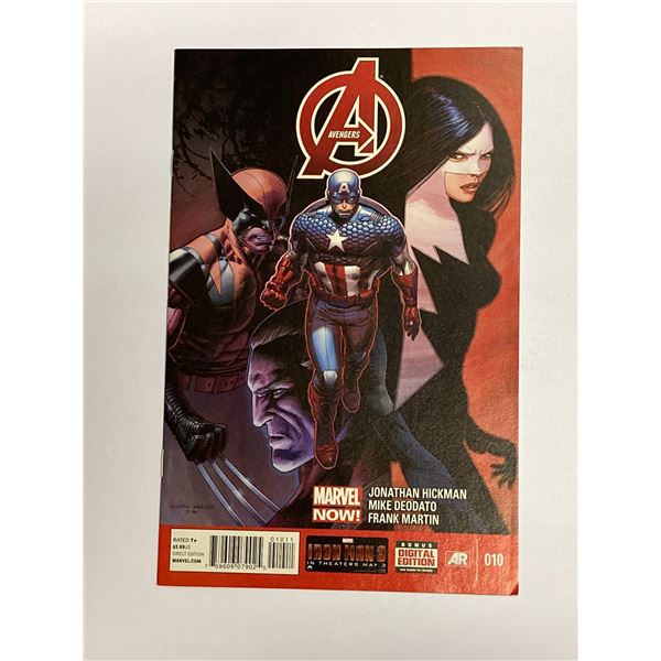 Avengers 10 Marvel Vintage Comic Book