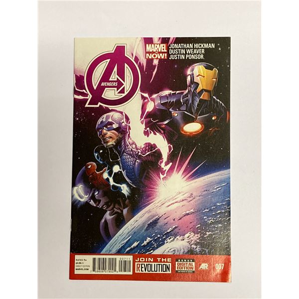 Avengers 7 Marvel Vintage Comic Book