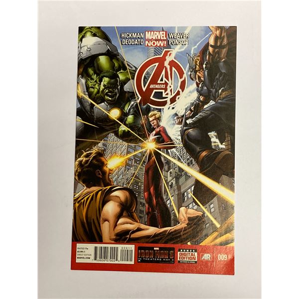 Avengers 9 Marvel Vintage Comic Book
