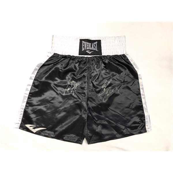 Sylvester Stallone Autograph Signd Boxing Shorts