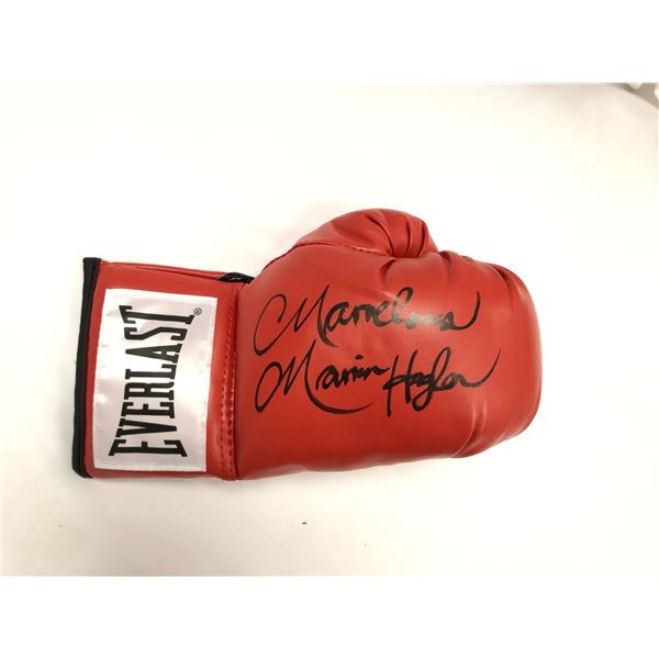 Marvelous Marvin Hagler Autograph Signd Boxing Glove
