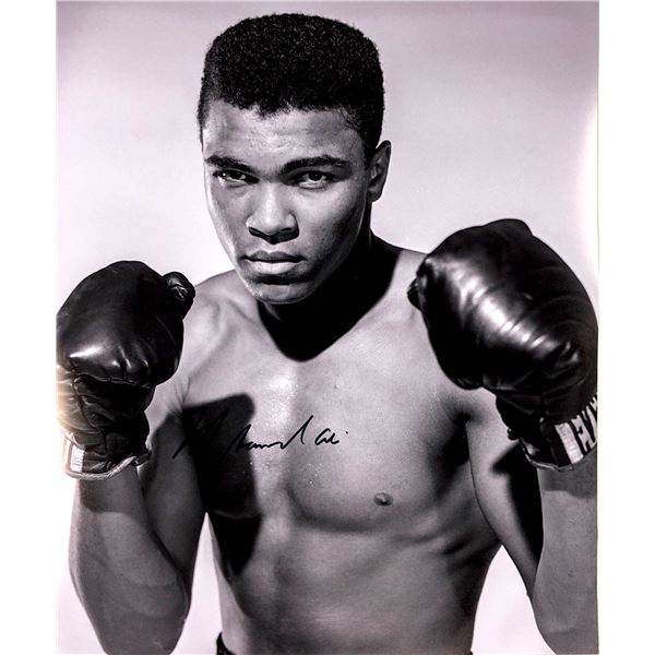 Muhammad Ali Autograph  Autograph Signed Poster