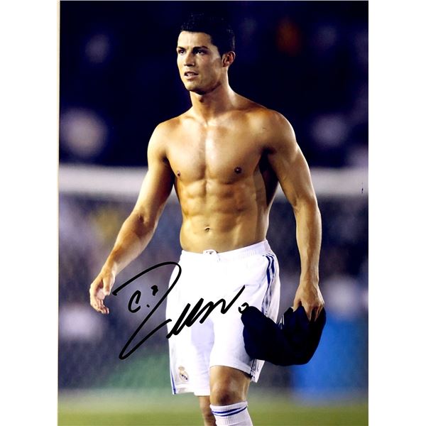 Cristiano Ronaldo Autograph  Autograph Signed Photo