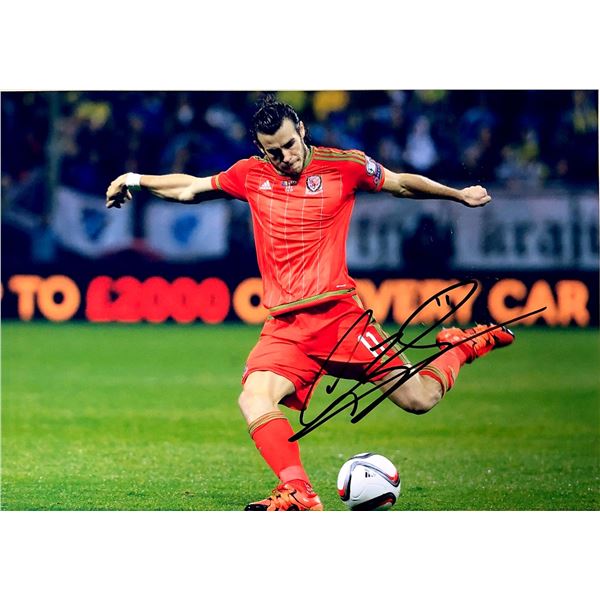 Gareth Bale Autograph  Autograph Signed Photo
