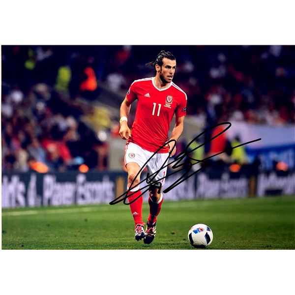 Gareth Bale Autograph  Autograph Signed Photo