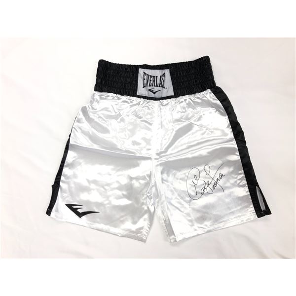 George Foreman Autograph Signd Boxing Shorts