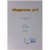 Image 1 : Magnum PI Script Cover  Autograph Signed Tom Selleck