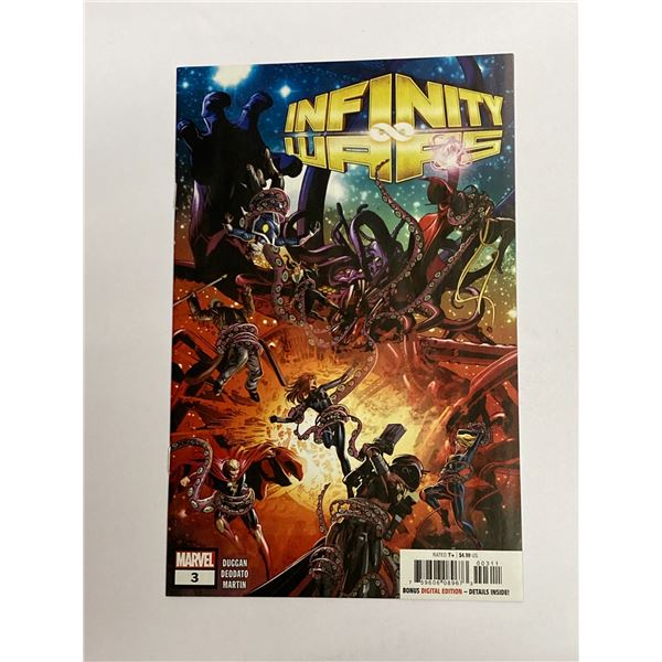 Avengers Infinity War 3 Marvel Vintage Comic Book