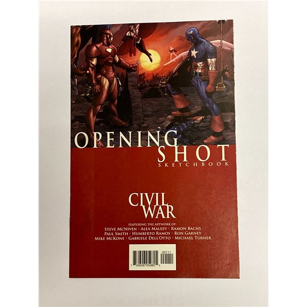 Avengers Civil War Marvel Vintage Sketchbook