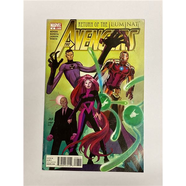 Avengers 8 Marvel Vintage Comic Book