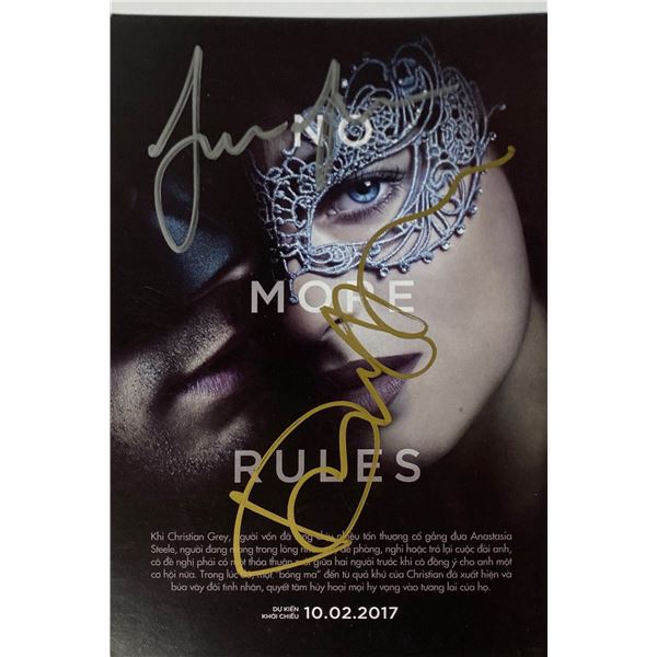 Fifty Shades Darker Autograph  Autograph Signed Promo Card